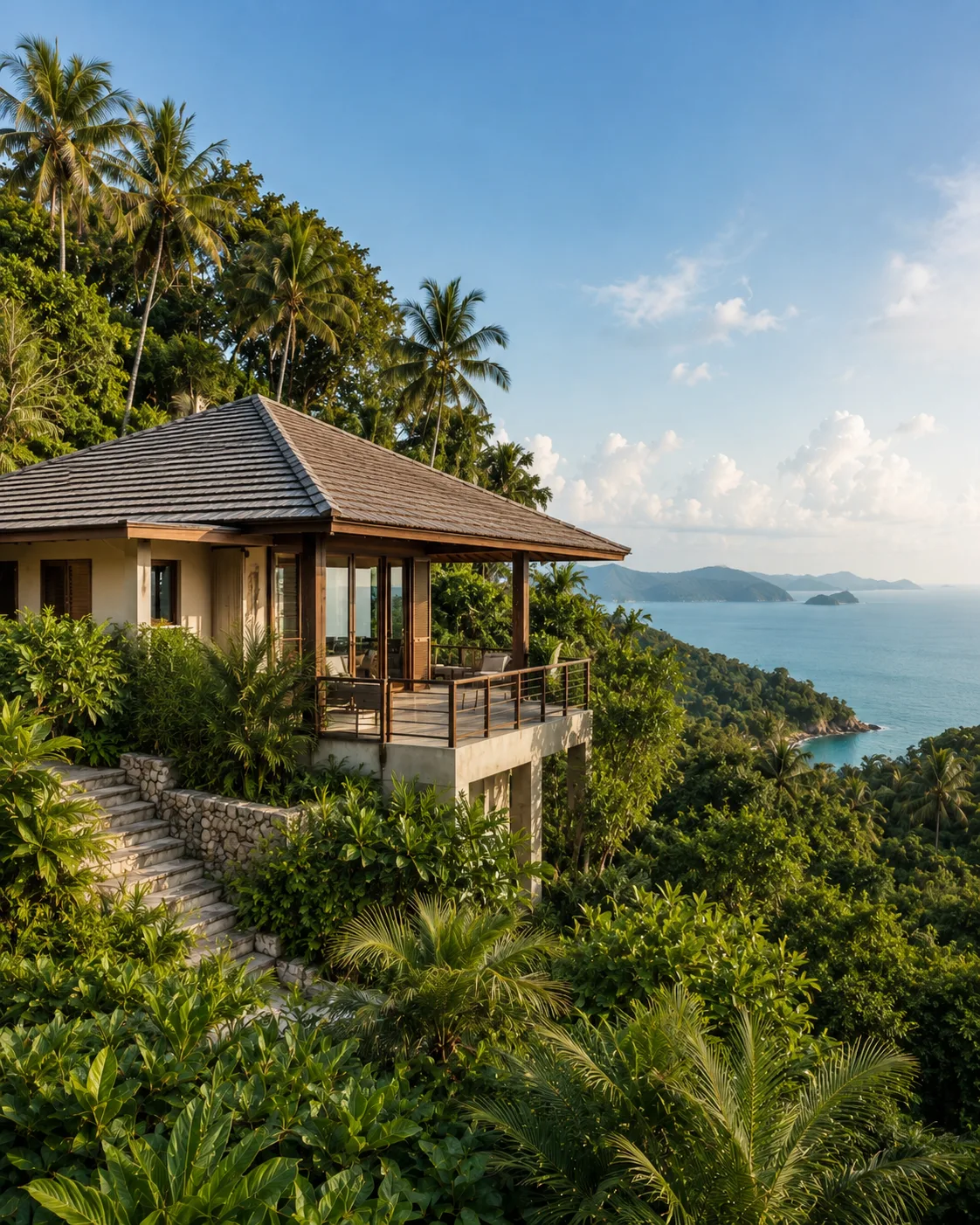 Tropische Küste in Phuket